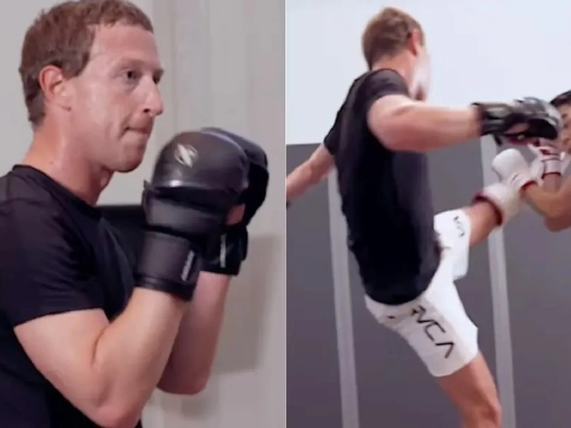 Mark Zuckerberg Se Mostró Entrenando Con Un Luchador De MMA Y Su Nivel