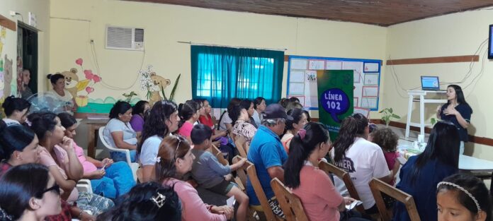 Taller prevencion del Grooming en Centro Arco Iris 4