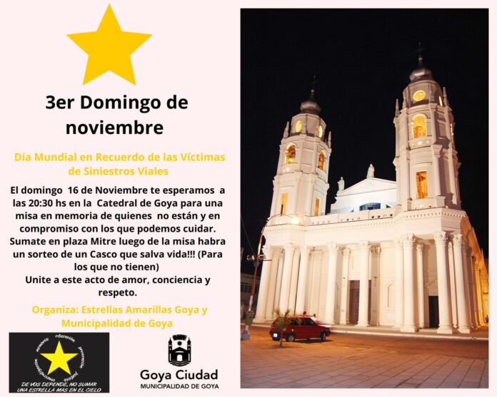 misa en memoria de los fallecidos en siniestros viales flyr