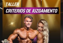 TALLER DE CRITERIOS DE JUZGAMIENTO EN FISICOCULTURISMO