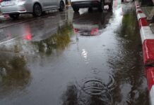LLUVIA CAÍDA EN GOYA 100 MILÍMETROS