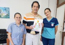 CONIN GOYA COMPARTIÓ PRESENTES ARTESANALES Y SALUTACIONES EN EL MUNICIPIO