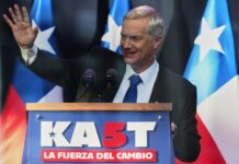 JOSÉ ANTONIO KAST ES EL PRESIDENTE ELECTO DE CHILE TRAS UNA APLASTANTE VICTORIA SOBRE JEANNETTE JARA EN EL BALOTAJE
