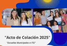 ACTO DE COLACIÓN DE LAS ESCUELAS MUNICIPALES Y EL ITG