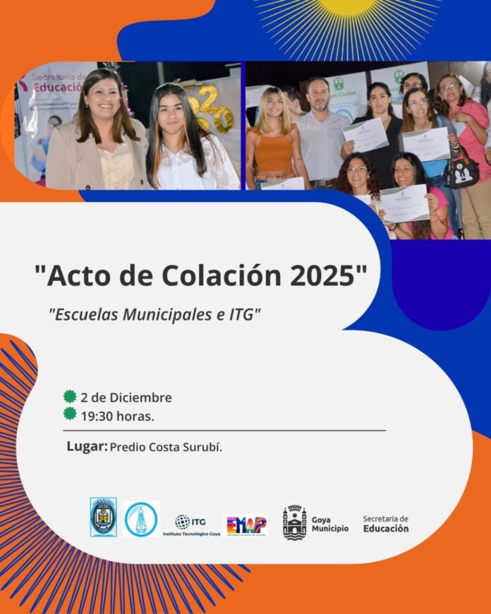 acto colacion escuelas municipales flyr