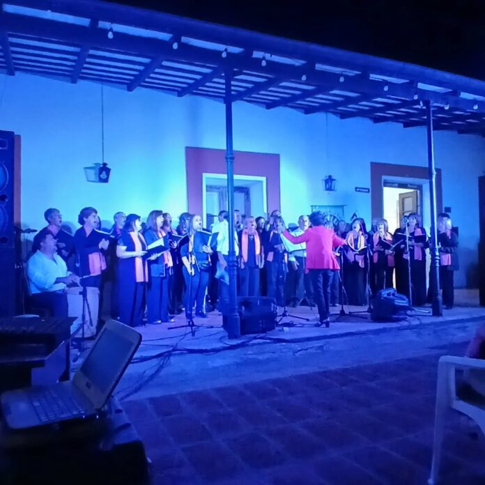 coro polifonico en encuentro coral Curuzu ilustracion 3