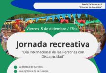 JORNADA RECREATIVA POR EL DIA INTERNACIONAL DE LAS PERSONAS CON DISCAPACIDAD EN LA ESTACIÓN DE LOS NIÑOS