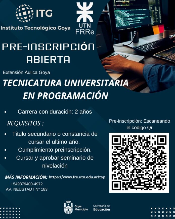 tecnicatura universitaria programacion flyr