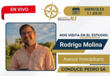 🎙️ **Este miércoles 1 de julio en “Contá conmigo en la mañana” nos visita Rodrigo Molina asesor inmobiliario de 8:30 a 10hs por Radio Bitácora 98.9 📻