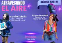 Se viene otro gran programa de Atravesando el aire con la conducción de Caro Salas.