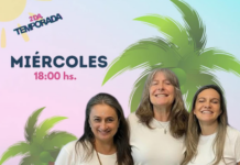 Maria Rita, Edina y Marcela siguen celebrando su primer año en Bitácora.