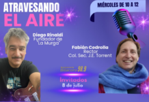 🎙️ ¡Este miércoles 8 de junio te esperamos en Atravesando el Aire! ✨con la conducción de Carolina Salas Araujo.