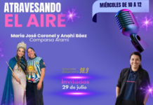🗓️ Este miércoles 29 de julio, de 10 a 12 hs, por Multiplataforma Bitacora 98.9 FM. 📻Caro Salas en Atravesando el Aire.
