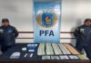 LA POLICÍA FEDERAL ARGENTINA DESARTICULÓ UNA ORGANIZACIÓN NARCOTRAFICANTE EN GOYA