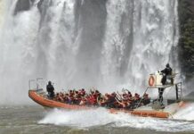 Cómo fue el vuelco de la lancha en el que murió un turista neerlandés durante una excursión en las Cataratas del Iguazú
