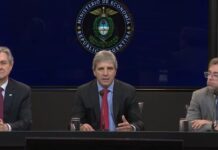 Caputo presentó su plan para pagar la deuda y dijo que no prevé volver a Wall Street: “No es un objetivo, es una opción”