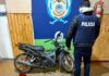 RECUPERAN MOTOCICLETA SUSTRAÍDA EN MENOS DE SEIS HORAS Y LOGRAN IDENTIFICAR AL PRESUNTO AUTOR