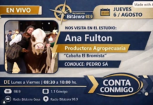 Este Jueves 6 de agosto Ana Fulton a las 9 h con Pedro Sa en Conta Conmigo.