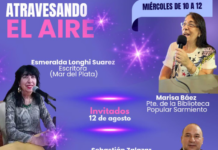 Este miércoles 12 de agosto de 10 a 12 hs, Carolina Salas Araujo te espera con un programa lleno de historias, arte, cultura y grandes invitados.