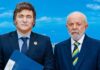Javier Milei volvió a apuntar contra Lula: “Es ladrón, es corrupto, y lo liberaron por una falla en el procedimiento”