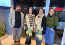 ZAIRA DI GREGORIO Y VALENTINA ROMERO INVITARON A VIVIR LA FIESTA PROVINCIAL DEL AGRICULTOR