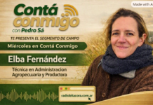 Como todos los miercoles en Conta Conmigo Elba Fernandez en su “Espacio Campo” con la conduccion de Pedro Sa.