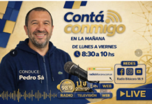 Pedro Sá te acompaña todas las mañanas con toda la actualidad en la multiplataforma de Radio Bitácora 98.9