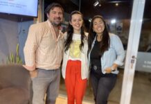 VOCES CALLEJERAS: MARINA PERROTTA PRESENTÓ UNA MASTERCLASS DE PASARELA, IMAGEN Y ORATORIA EN GOYA