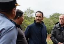 Valdés espera que la bajante del Paraná en Ituzaingó alivie la situación en Itatí y Paso de la Patria