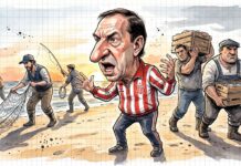 El día que Bilardo hizo un casting entre pescadores para encontrar al 9 de Estudiantes: “500.000 dólares para el que haga ocho goles”