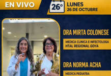 Salud en debate: Lucha y compromiso en Contá Conmigo, las doctoras Mirta Colonese y Norma Acha este lunes 26 de octubre nos visitan en el estudio de la radio.